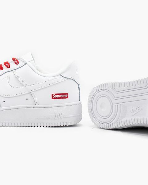 Nike Air Force 1 '07 Supreme "White" ALL04658 фото