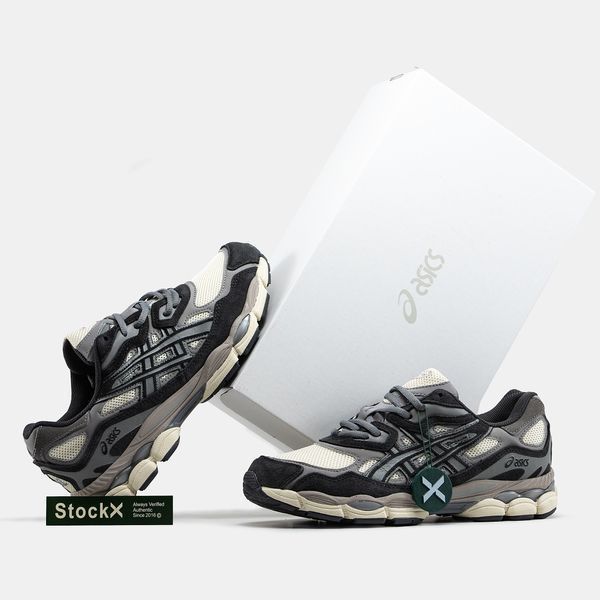 Asics Gel-NYC Black Grey ALL14074 фото