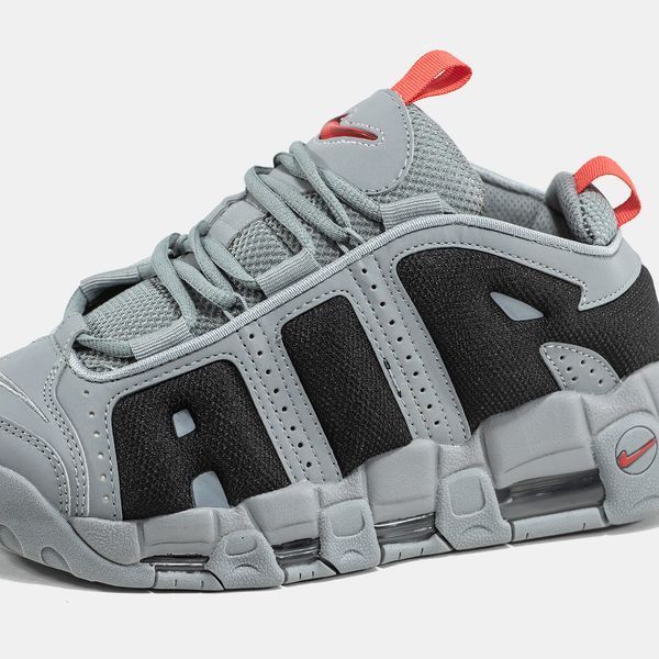 Nike Air More Uptempo Low Grey Black ALL22456 фото