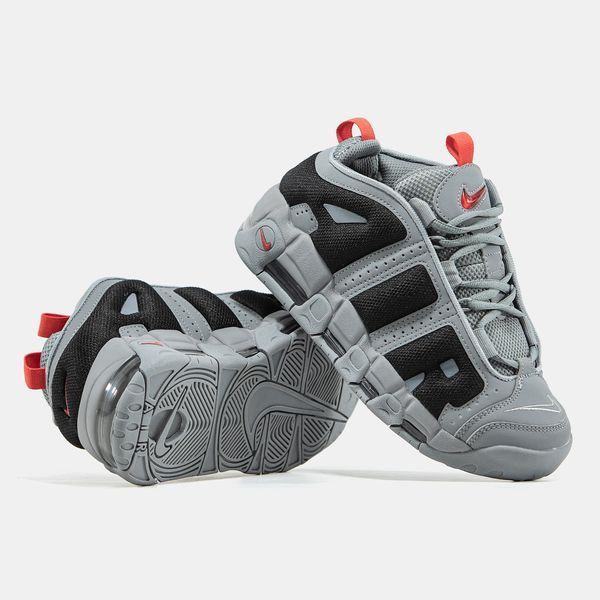 Nike Air More Uptempo Low Grey Black ALL22456 фото