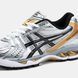 Asics Gel-Kayano 14 White Silver Black Gold ALL17618 фото 2