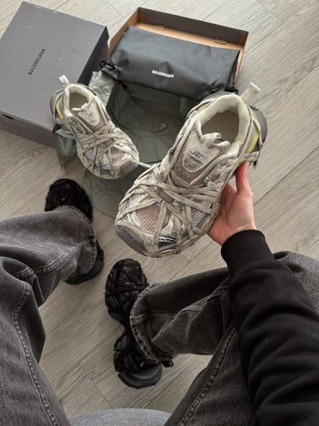 Balenciaga 3XL Extreme Lace Sneaker in Light Beige ALL20477 фото