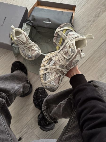 Balenciaga 3XL Extreme Lace Sneaker in Light Beige ALL20477 фото