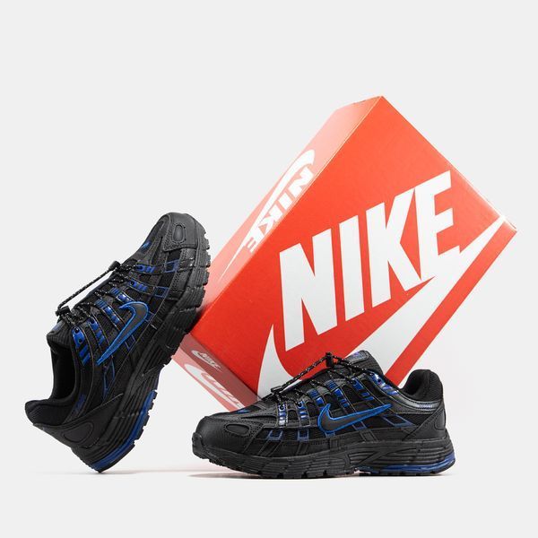 Nike P-6000 Black Game Royal ALL24534 фото