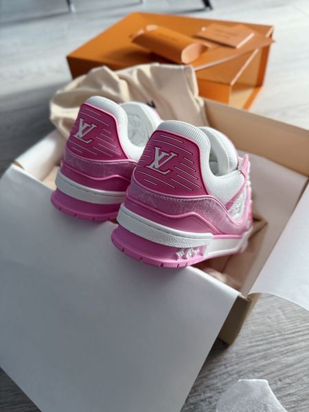 Louis Vuitton LV Trainer Pink ALL22825 фото