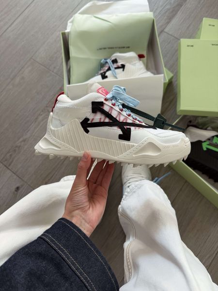 OFF-WHITE Odsy-1000 White White Pink Black ALL22829 фото