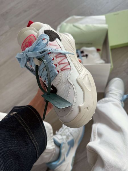 OFF-WHITE Odsy-1000 White White Pink Black ALL22829 фото