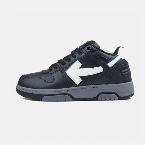 Off-White Out of Office Black White Logo ALL22377 фото