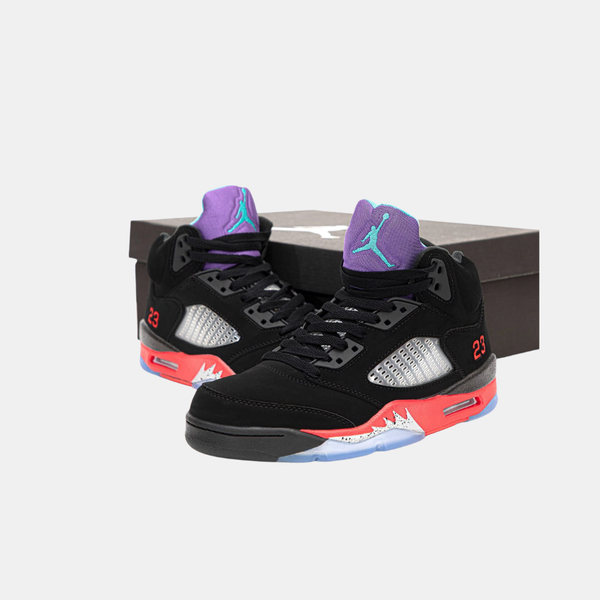 Jordan 5 Retro Black Red ALL07897 фото