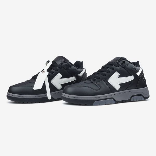 Off-White Out of Office Black White Logo ALL22377 фото