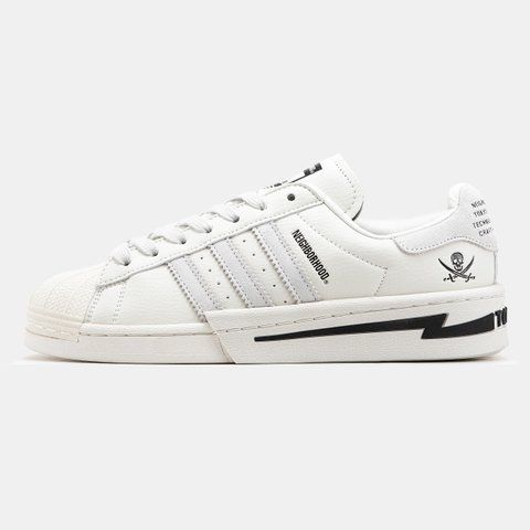 Adidas Superstar x Neighborhood White Black ALL18671 фото