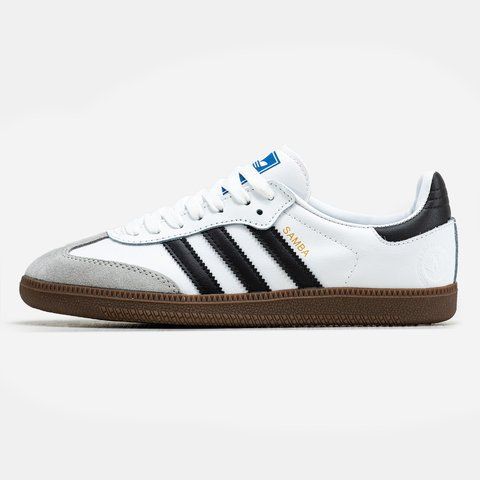 Adidas Samba Vegan White Black Gum ALL08028 фото