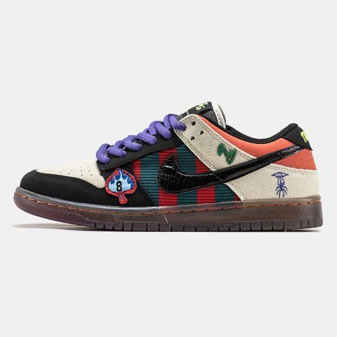 Nike SB Dunk Low Halloween Custom ALL16099 фото