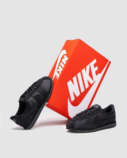 Nike Cortez Triple Black ALL20765 фото