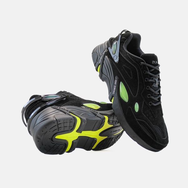 Adidas x Raf Simons Cylon-21 Black Yellow ALL23656 фото