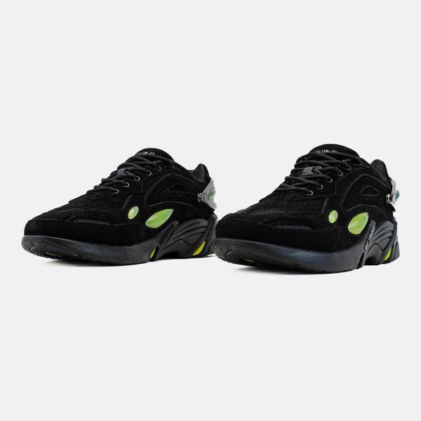 Adidas x Raf Simons Cylon-21 Black Yellow ALL23656 фото