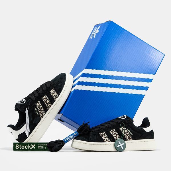 Adidas Campus Black Leopard ALL14117 фото