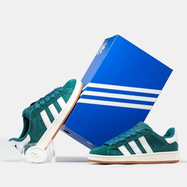 Adidas Campus Dark Green White ALL11933 фото