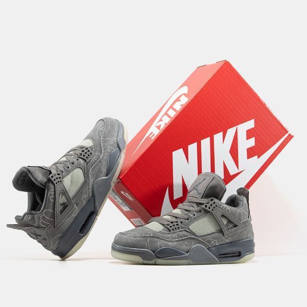 Air Jordan 4 Retro Kaws Grey ALL14113 фото