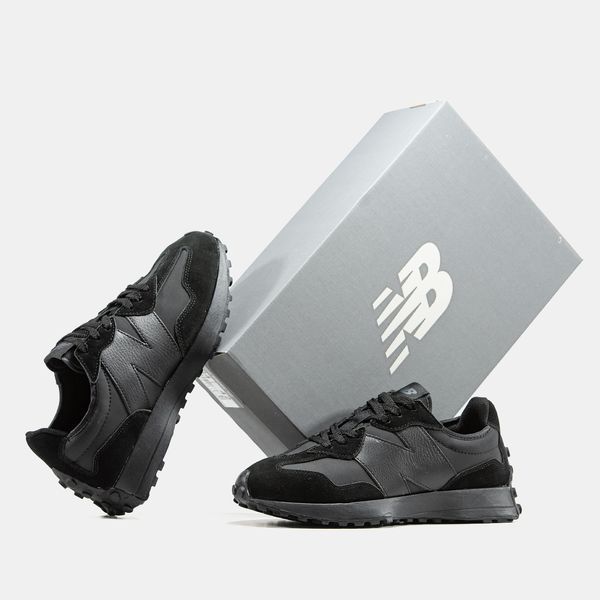 New Balance 327 Total Black ALL15665 фото