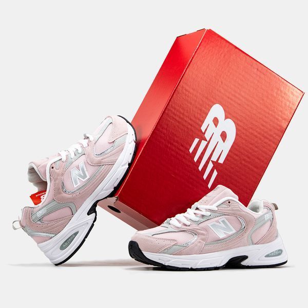 New Balance 530 Pink Silver White ALL14750 фото