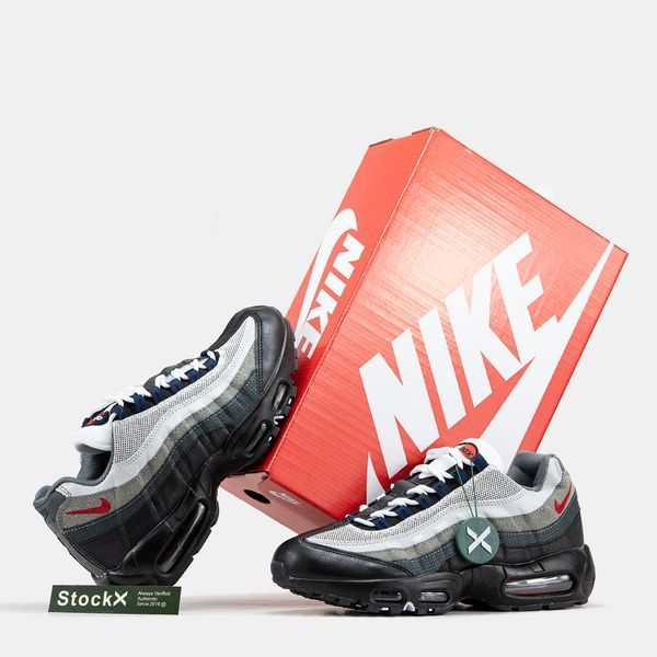 Nike Air Max 95 Grey White Black ALL18230 фото