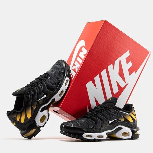 Nike Air Max Plus TN Black Yellow White ALL20721 фото