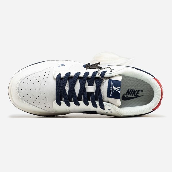 Nike SB Dunk Low x Louis Vuitton Grey Blue ALL17280 фото