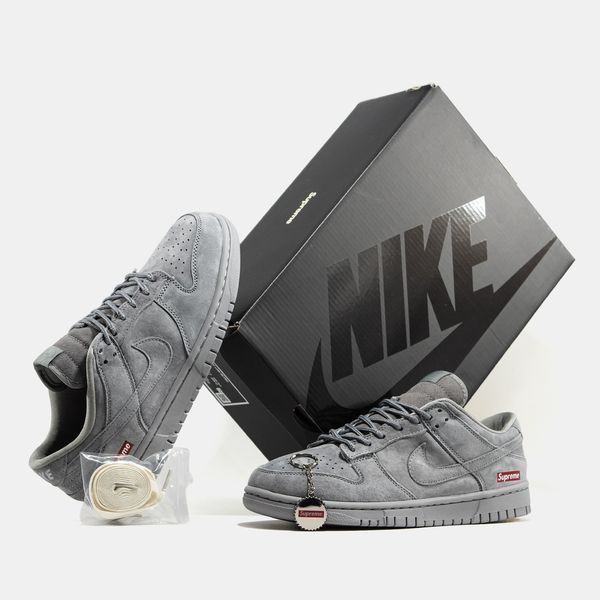 Nike SB Dunk Low x Supreme Grey ALL22869 фото