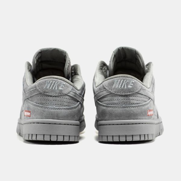 Nike SB Dunk Low x Supreme Grey ALL22869 фото