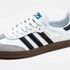 Adidas Samba Vegan White Black Gum ALL08028 фото 2
