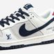 Nike SB Dunk Low x Louis Vuitton Grey Blue ALL17280 фото 2