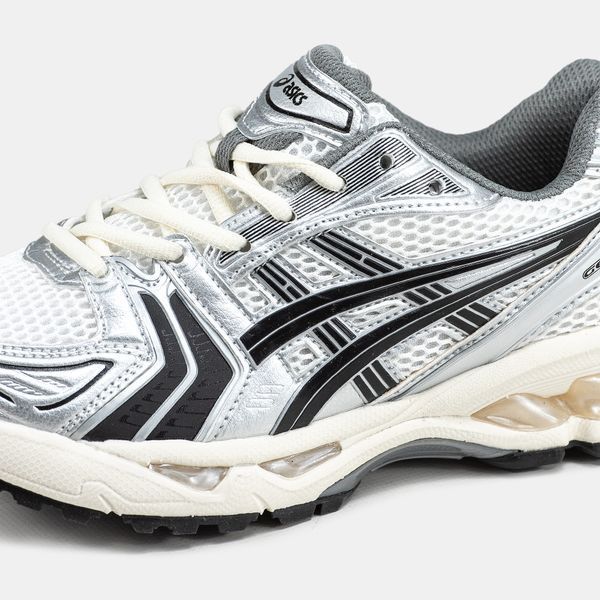 Asics Gel-Kayano 14 White Silver Black ALL12185 фото