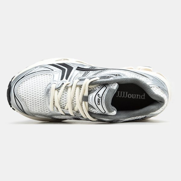 Asics Gel-Kayano 14 White Silver Black ALL12185 фото