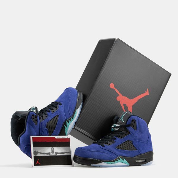 Jordan 5 Retro Purple Black ALL18684 фото