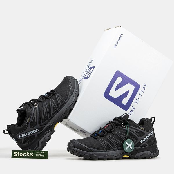 Salomon Speed Cross Pro GORE-TEX THINSULATE Black Grey ALL17958 фото