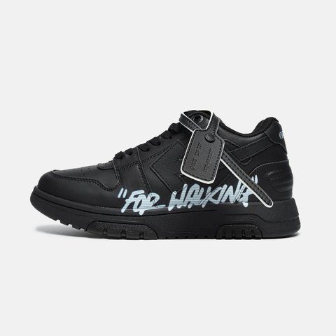 OFF-WHITE Out Of Office For Walking Black ALL24269 фото