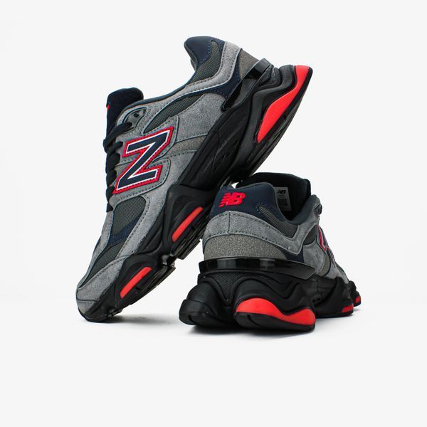 New Balance 9060 Grey Black Blue Orange ALL22420 фото