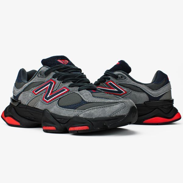 New Balance 9060 Grey Black Blue Orange ALL22420 фото