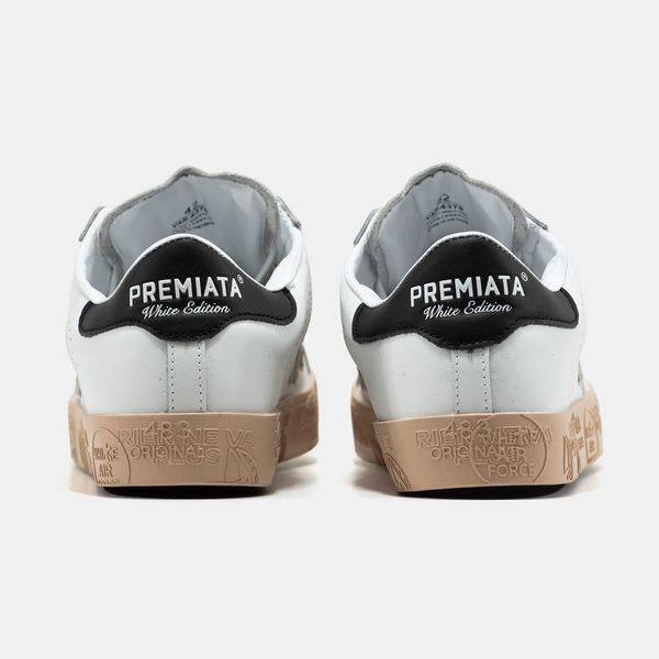 Premiata Steven White Black ALL22862 фото